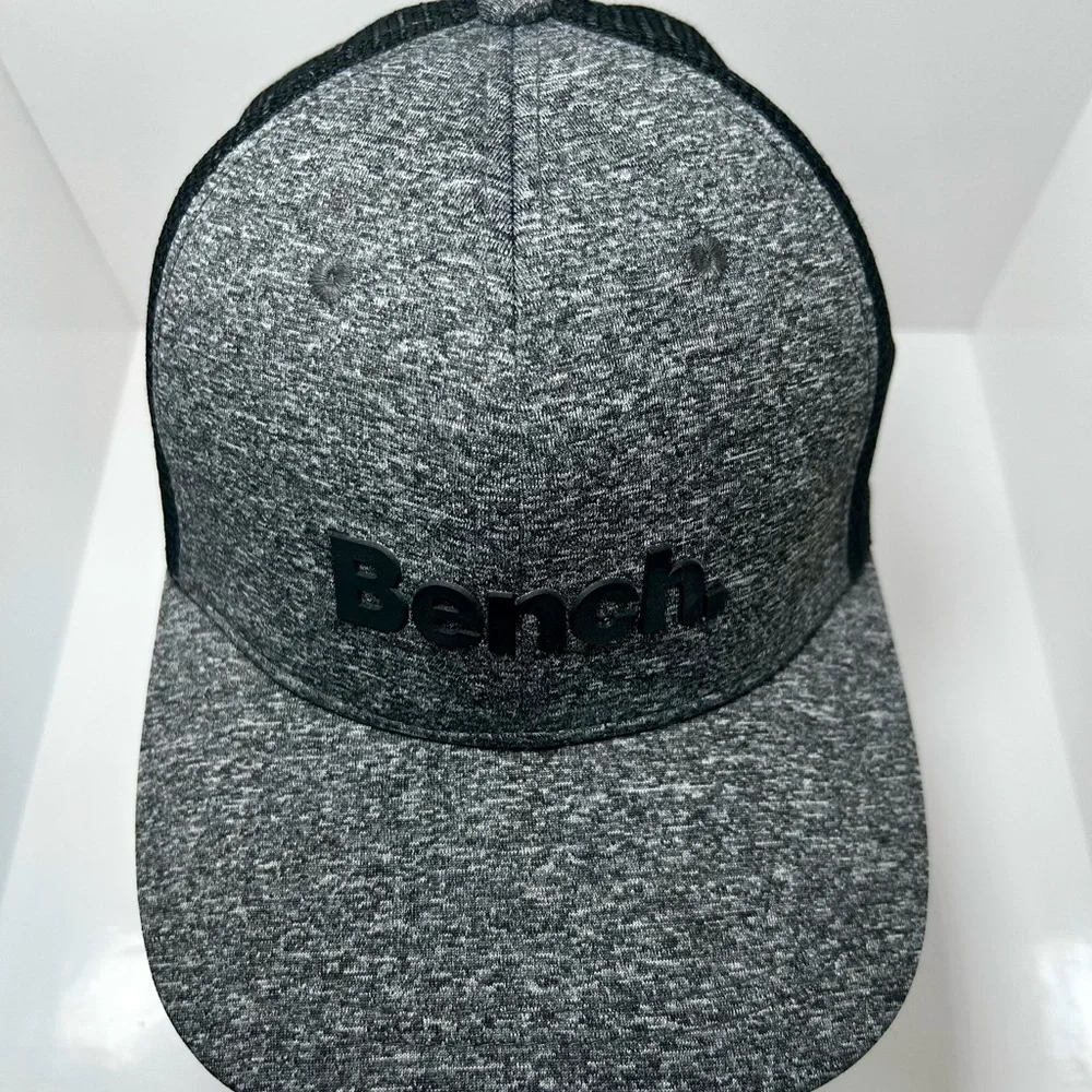 BENCH Men’s Grey & Black Adjustable Hat, One Size, New With Tags - Picture 6 of 6